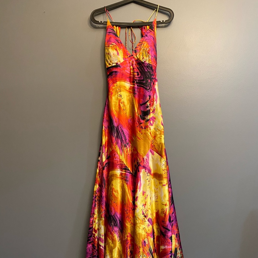 Multicolored Prom Dress from Miami